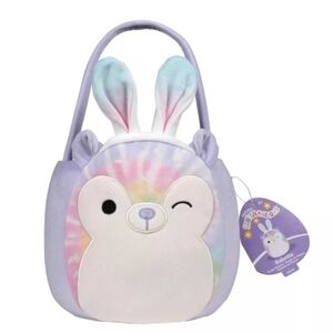 Squishmallows Babette Tie Dye Easter Basket